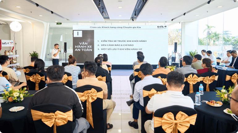 KIA SERVICE CLINIC 2025: THACO AUTO TRANG BỊ KỸ NĂNG SỬ DỤNG XE AN TOÀN CHO KHÁCH HÀNG